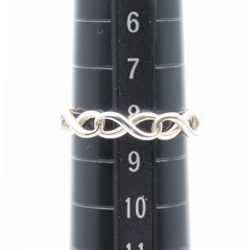Tiffany & Co Ring / Ring Infinity 925 Silver Approx 1.29g Silver Accessories