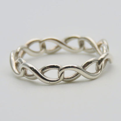Tiffany & Co Ring / Ring Infinity 925 Silver Approx 1.29g Silver Accessories