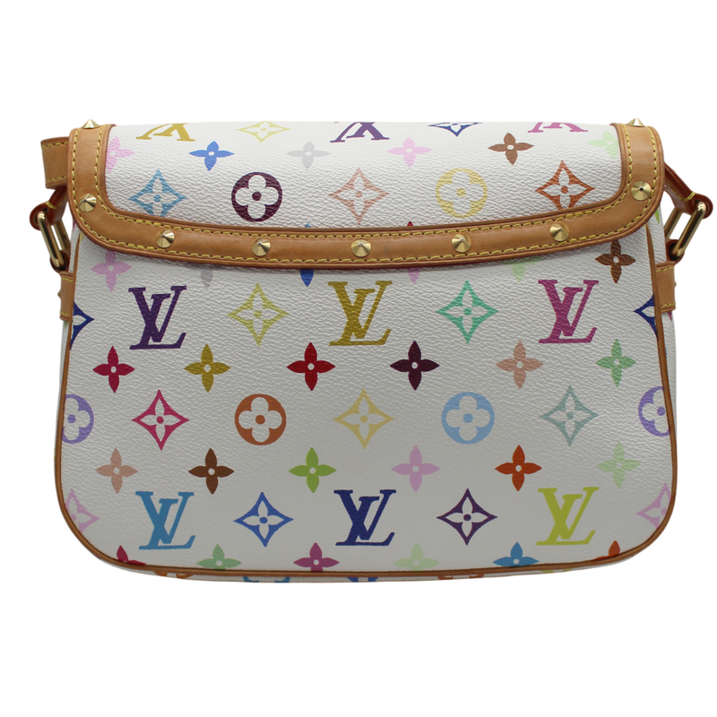 Louis Vuitton M92661 Sologne Monogram Multicolor White A25-3230