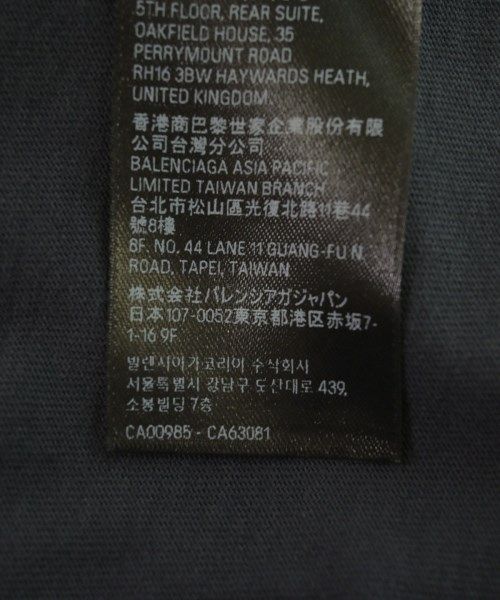 Balenciaga T-shirt Cut And Sewn Men's