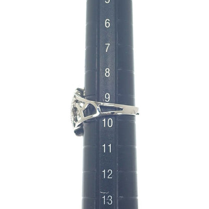 Chanel Camellia Diamond Ring J10807 Size 10 Size 50 Ring 18kwhite Gold 18K