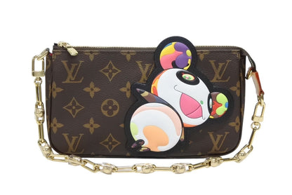 Louis Vuitton LV Takashi Murakami Monogram Panda Pochette Accessoires Pouch — view 2