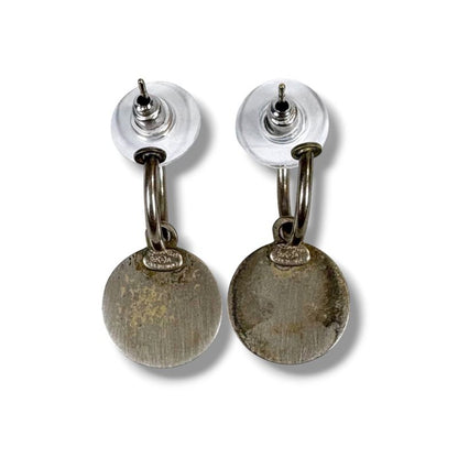 Chanel Coco Mark Hoop Earrings 1999 99A Swing Earrings Vintage