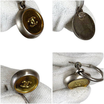 Chanel Coco Mark Hoop Earrings 1999 99A Swing Earrings Vintage