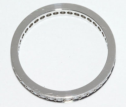 Cartier Ring Pt950 Diamond 39P (038ct) Ballerina Wedding Ring Full Diamond