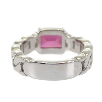 Chanel Première #11.5 Ring 18K White Gold White Gold Pink Garnet Ladies [A Rank