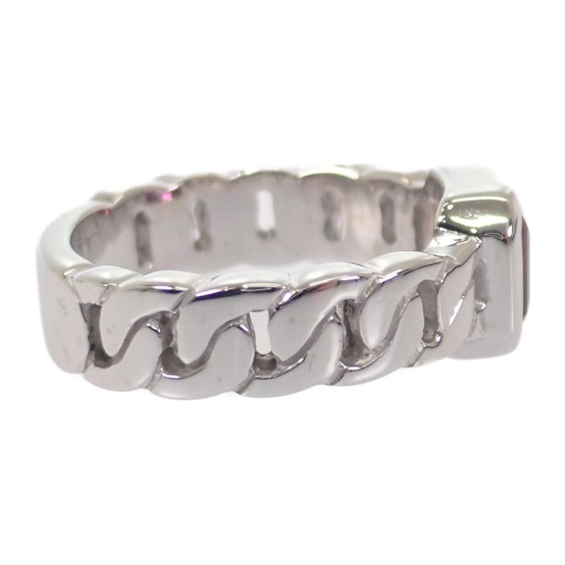 Chanel Première #11.5 Ring 18K White Gold White Gold Pink Garnet Ladies [A Rank