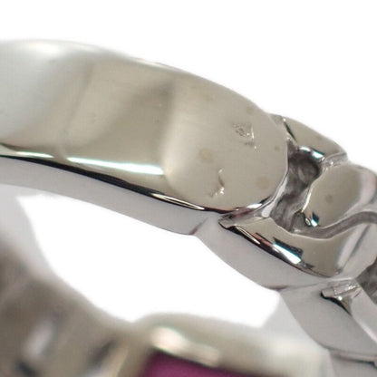 Chanel Première #11.5 Ring 18K White Gold White Gold Pink Garnet Ladies [A Rank