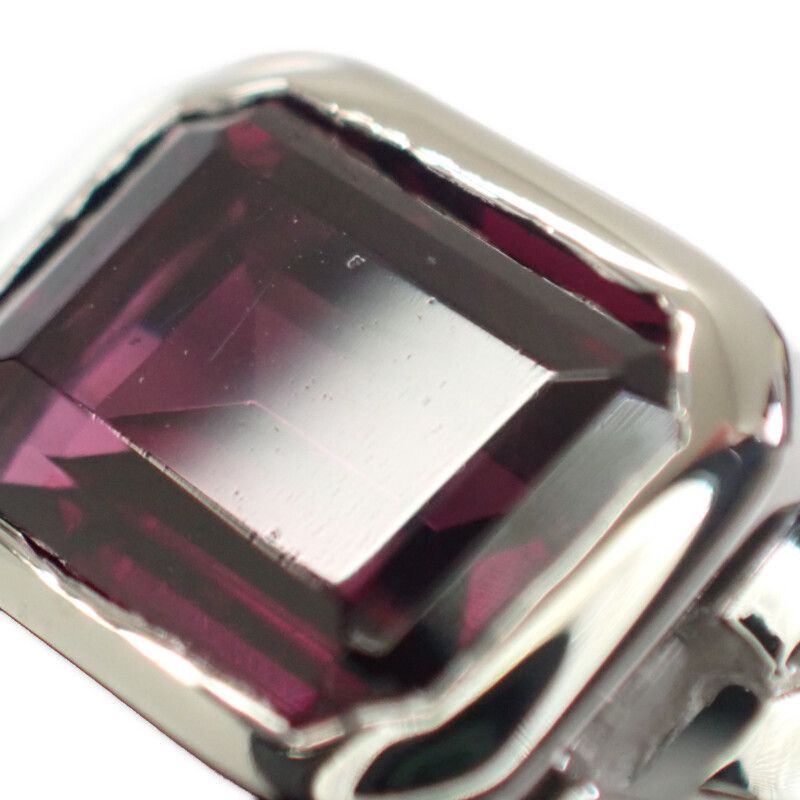 Chanel Première #11.5 Ring 18K White Gold White Gold Pink Garnet Ladies [A Rank