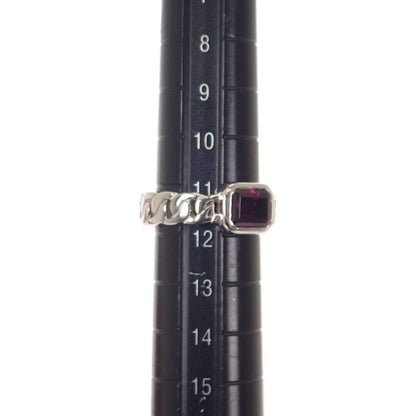 Chanel Première #11.5 Ring 18K White Gold White Gold Pink Garnet Ladies [A Rank