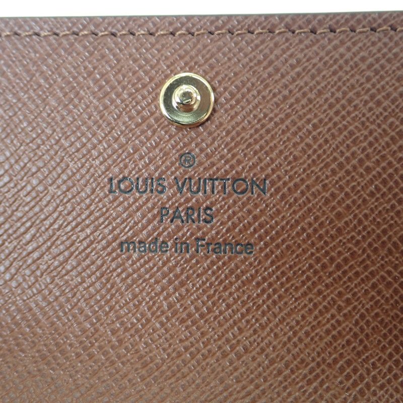Louis Vuitton Multicles 4 M69517 Monogram Key Case Brown Men's Women's [S Rank