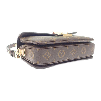 Louis Vuitton Pochette Metis EW M46279 Handbag 3WAY Bag Monogram Canvas Brown