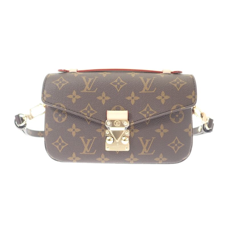 Louis Vuitton Pochette Metis EW M46279 Handbag 3WAY Bag Monogram Canvas Brown