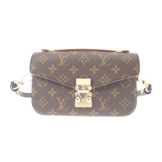 Louis Vuitton Pochette Metis EW M46279 Handbag 3WAY Bag Monogram Canvas Brown