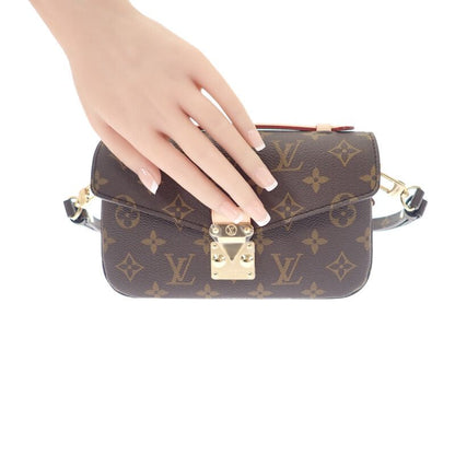 Louis Vuitton Pochette Metis EW M46279 Handbag 3WAY Bag Monogram Canvas Brown