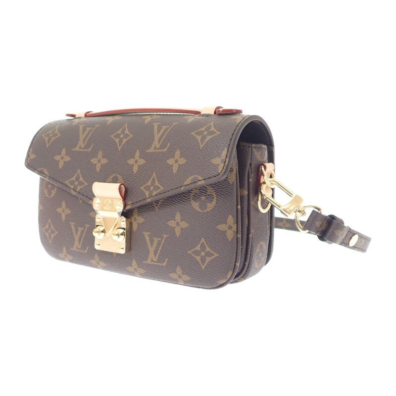 Louis Vuitton Pochette Metis EW M46279 Handbag 3WAY Bag Monogram Canvas Brown