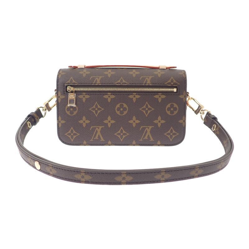 Louis Vuitton Pochette Metis EW M46279 Handbag 3WAY Bag Monogram Canvas Brown