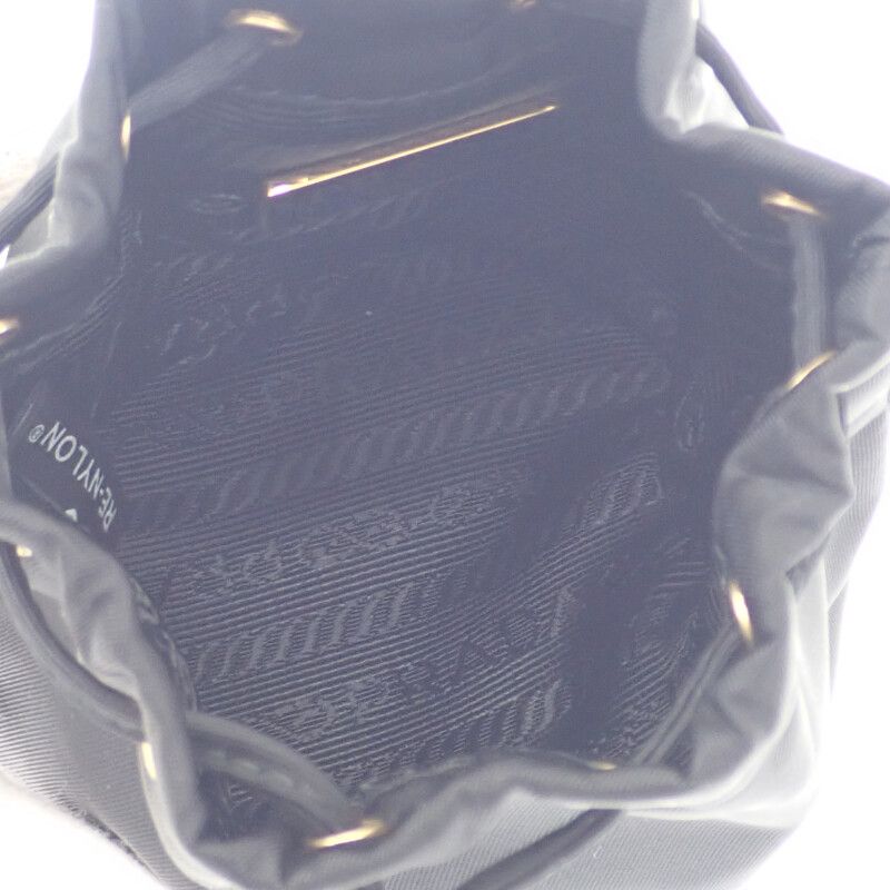 Prada Mini Icon 1tt202_2dmk_f0632 Bagcharm Nylon Black Ladies [SA Rank