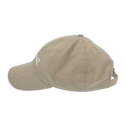 Celine Baseball 2aus9228r.02bg Cap Cotton Beige Men Ladies Hat Logo Sporty Gift