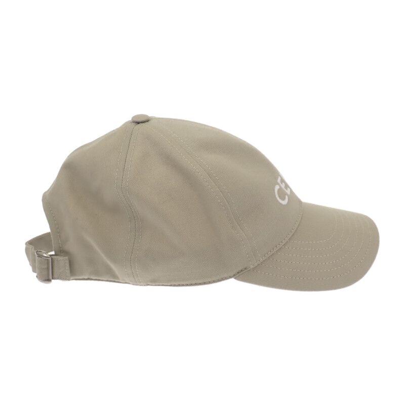 Celine Baseball 2aus9228r.02bg Cap Cotton Beige Men Ladies Hat Logo Sporty Gift