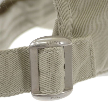 Celine Baseball 2aus9228r.02bg Cap Cotton Beige Men Ladies Hat Logo Sporty Gift