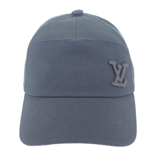 Louis Vuitton Aerogram 58 M77124 Cap Cotton Black Men's Women's [grade A