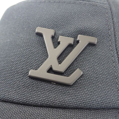 Louis Vuitton Aerogram 58 M77124 Cap Cotton Black Men's Women's [grade A