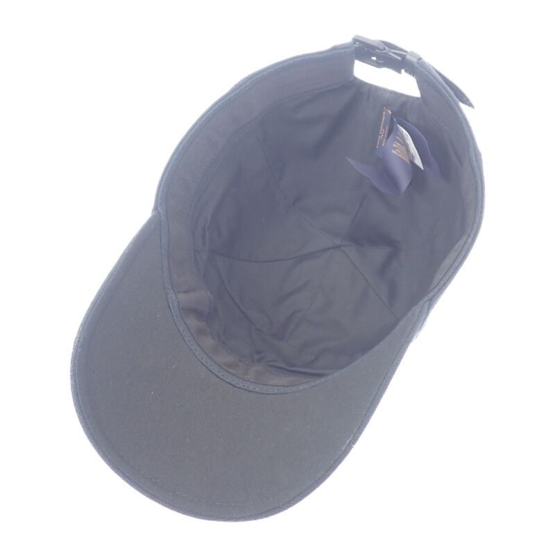 Louis Vuitton Aerogram 58 M77124 Cap Cotton Black Men's Women's [grade A