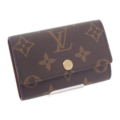 Louis Vuitton Multicles 6 M62630 Key Case Monogram Canvas Brown Gold Hardware