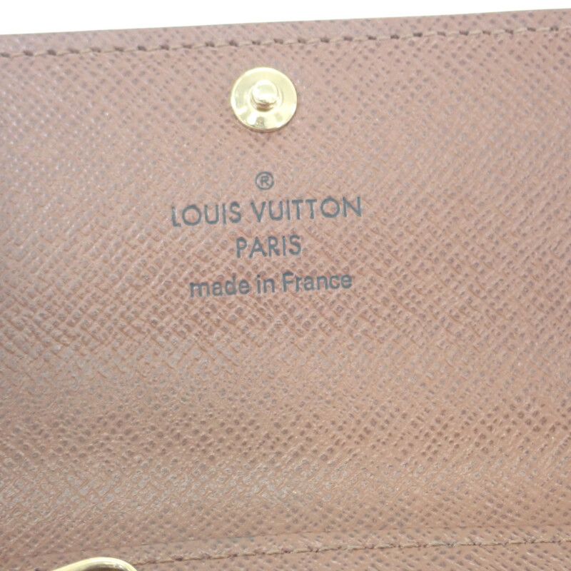 Louis Vuitton Multicles 6 M62630 Key Case Monogram Canvas Brown Gold Hardware