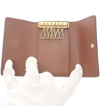 Louis Vuitton Multicles 6 M62630 Key Case Monogram Canvas Brown Gold Hardware