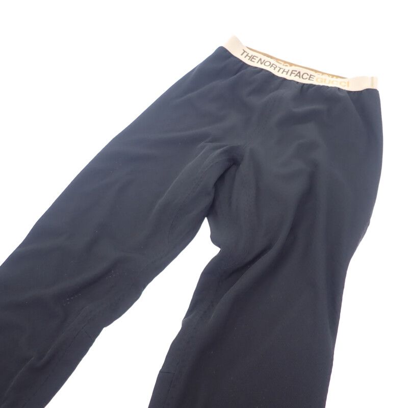 Gucci THE North FACE Collaboration Trekking Long S 663910 Pants Polyester Black