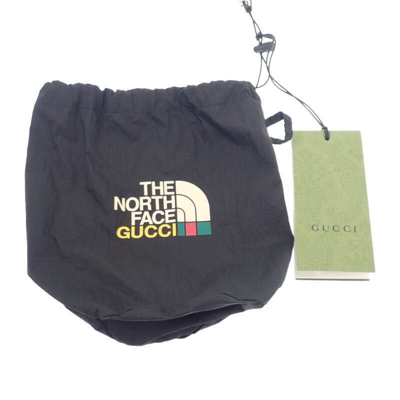 Gucci THE North FACE Collaboration Trekking Long S 663910 Pants Polyester Black