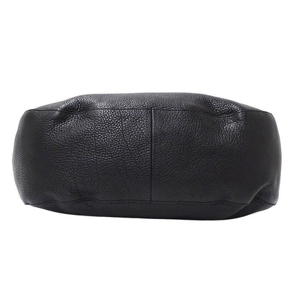 Gucci Bag Women's Brand Tote Shoulder Bag Interlocking G Leather Black 309531