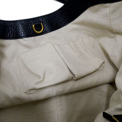 Gucci Bag Women's Brand Tote Shoulder Bag Interlocking G Leather Black 309531