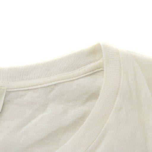 Saint Laurent Paris 18SS T-shirt Cut And Sewn Short Sleeves Crew Neck Logo XS