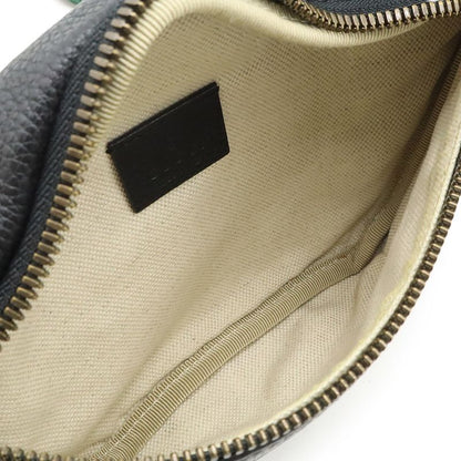 Gucci Printed Small Belt Bag Sherry Line Waist Bag Hip Bag Body Bag Leather