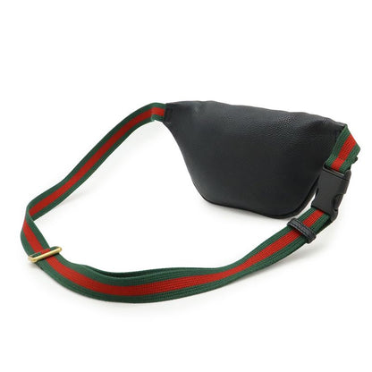Gucci Printed Small Belt Bag Sherry Line Waist Bag Hip Bag Body Bag Leather