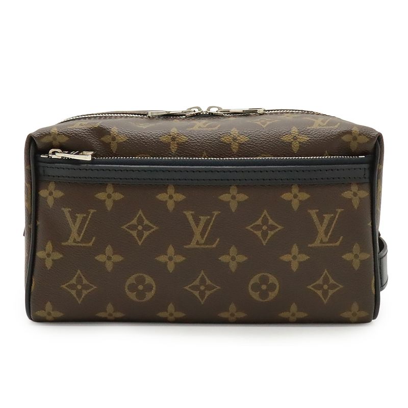 Louis Vuitton Monogram Macassar Trousse Toilette Pouch Travel Pouch Second Bag