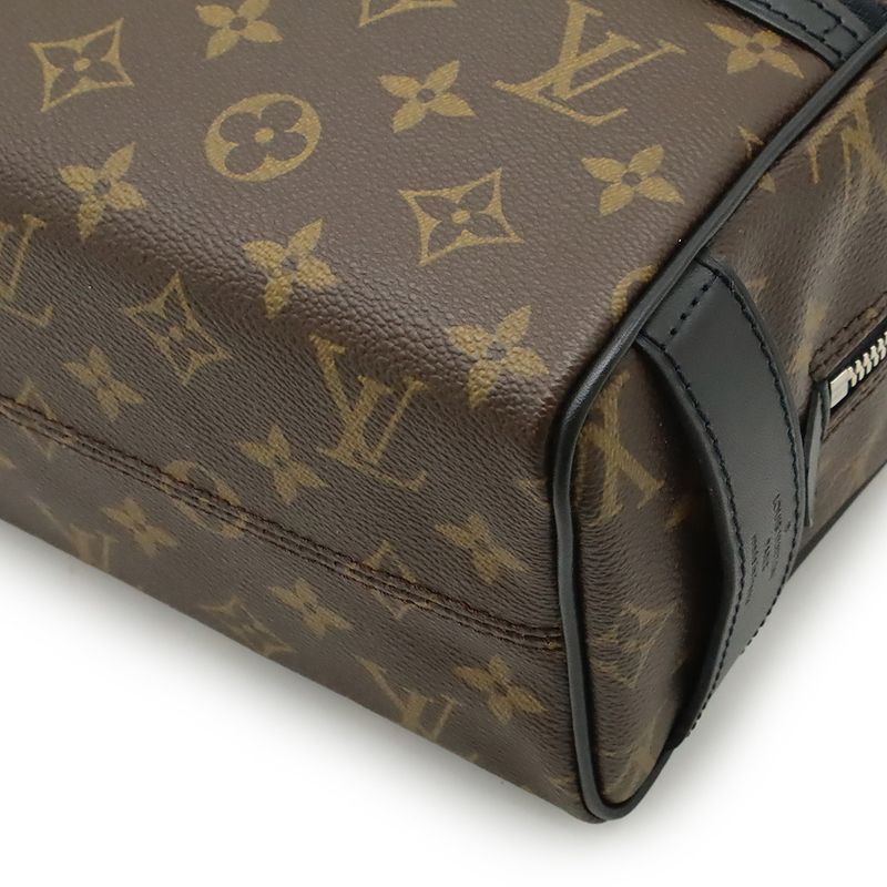 Louis Vuitton Monogram Macassar Trousse Toilette Pouch Travel Pouch Second Bag