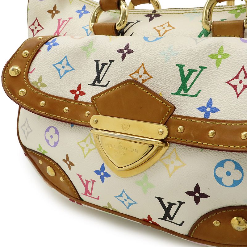 Louis Vuitton Monogram Multicolor Rita Handbag 2WAY Shoulder Bag Chain Shoulder