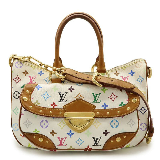 Louis Vuitton Monogram Multicolor Rita Handbag 2WAY Shoulder Bag Chain Shoulder