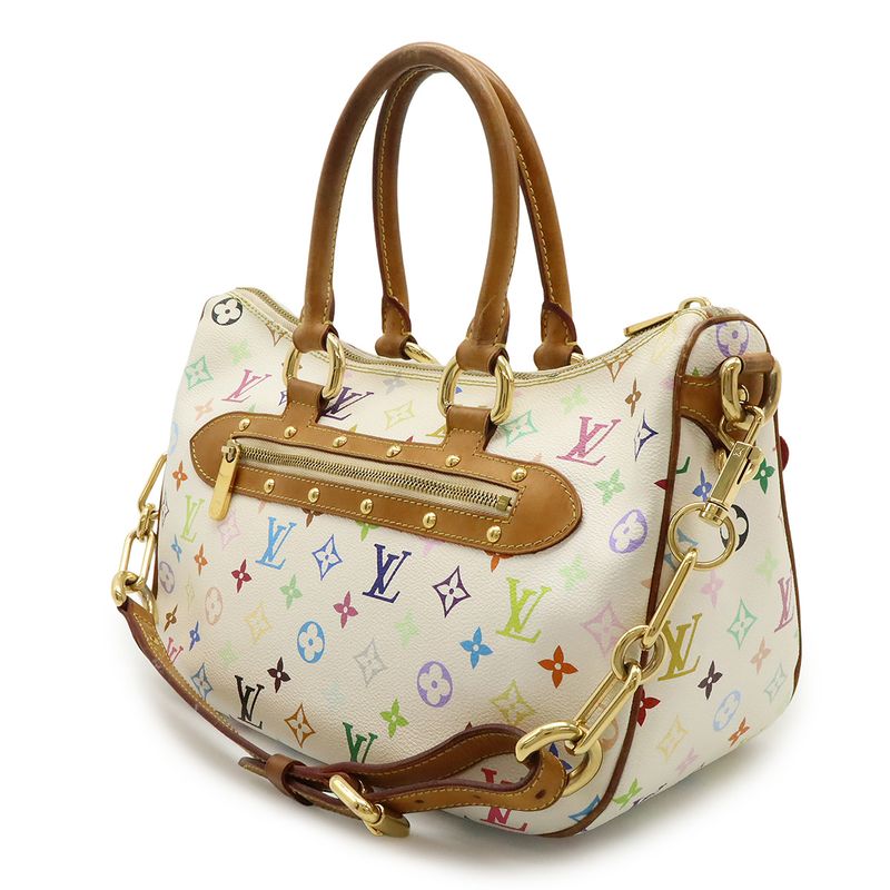 Louis Vuitton Monogram Multicolor Rita Handbag 2WAY Shoulder Bag Chain Shoulder