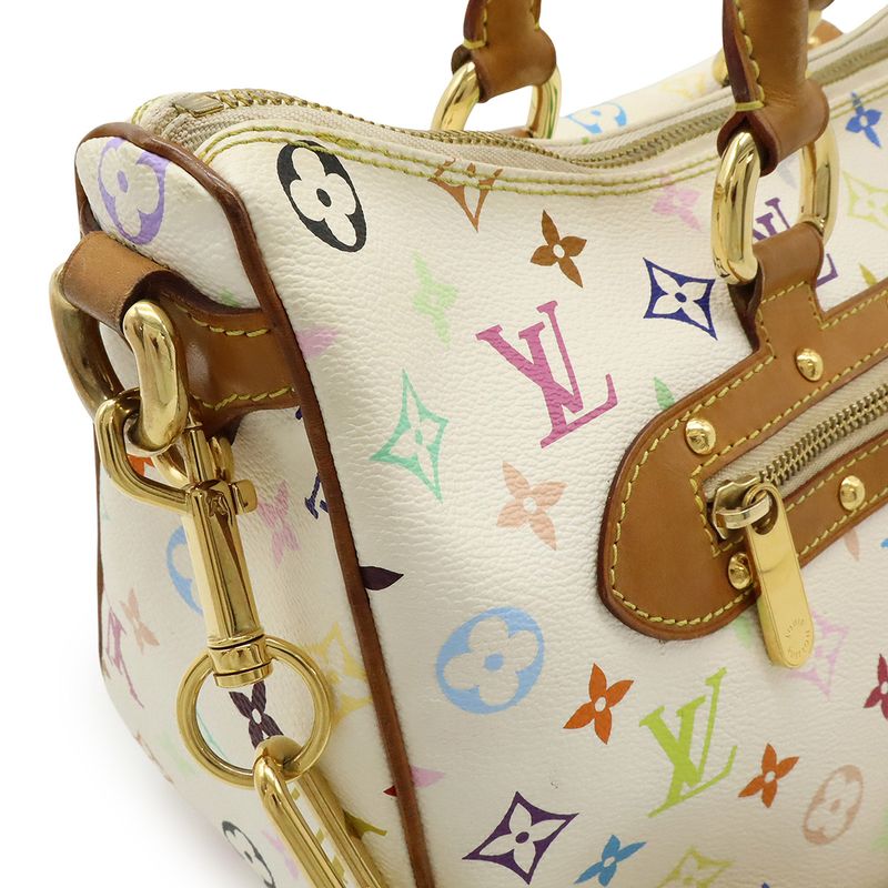 Louis Vuitton Monogram Multicolor Rita Handbag 2WAY Shoulder Bag Chain Shoulder