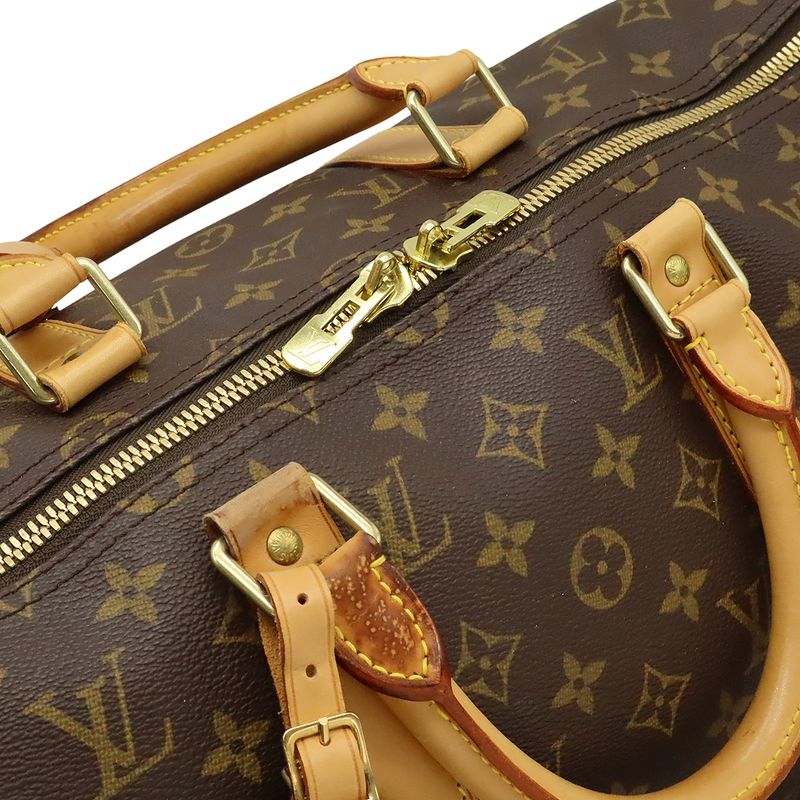 Louis Vuitton Monogram Keepall Bandoliere 50 Boston Bag Travel Bag Travel