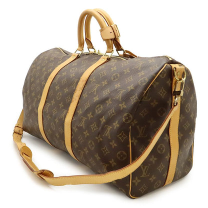 Louis Vuitton Monogram Keepall Bandoliere 50 Boston Bag Travel Bag Travel
