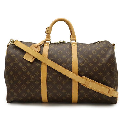 Louis Vuitton Monogram Keepall Bandoliere 50 Boston Bag Travel Bag Travel