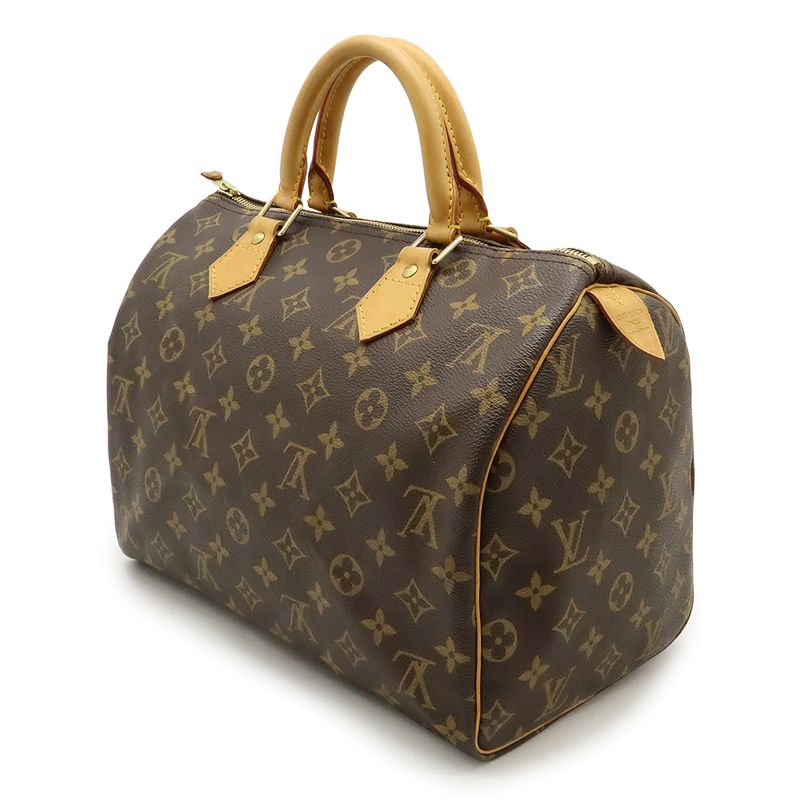 Louis Vuitton Monogram Speedy 30 Handbag Mini Boston Bag M41526
