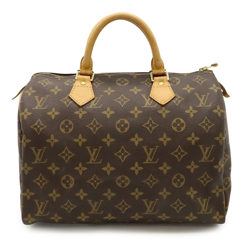 Louis Vuitton Monogram Speedy 30 Handbag Mini Boston Bag M41526