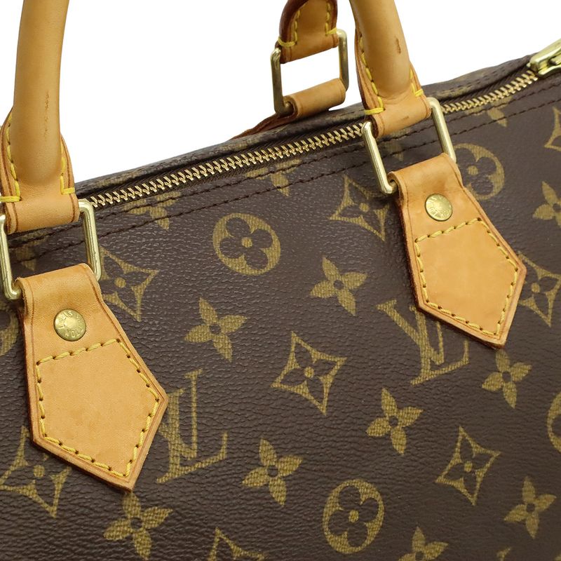 Louis Vuitton Monogram Speedy 30 Handbag Mini Boston Bag M41526